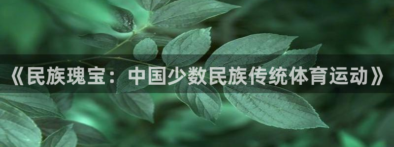 oety欧亿：《民族瑰宝：中国少数民族传统体育运动》